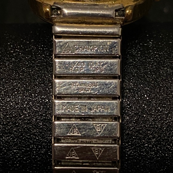 Vintage Timex Electric Analog Watch Gold Tone - Picture 3 of 4